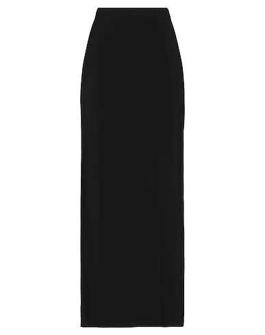 Black Jersey Maxi Skirts
