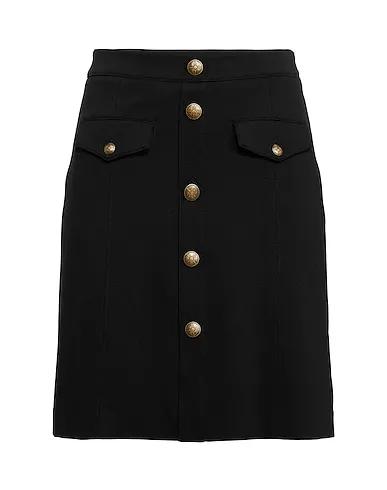 Black Jersey Mini skirt PONTE MINI SKIRT
