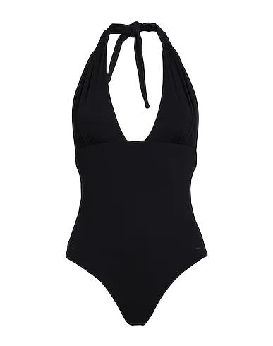 Black Jersey One-piece swimsuits