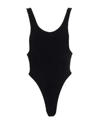 Black Jersey One-piece swimsuits RUBY
