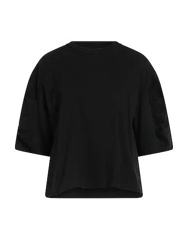 Black Jersey Oversize-T-Shirt