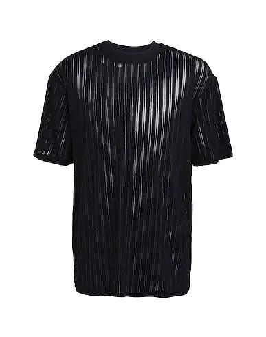Black Jersey Oversize-T-Shirt