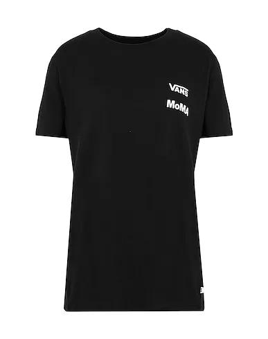 Black Jersey Oversize-T-Shirt WM VANS X MOMA BF TEE
