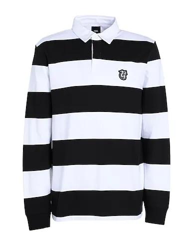 Black Jersey Polo shirt CHECKERBOARD RESEARCH LS POLO
