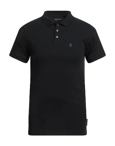 Black Jersey Polo shirt