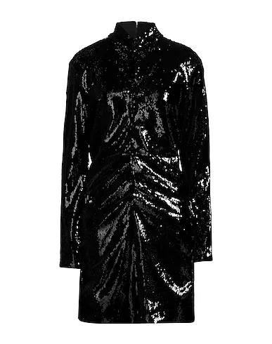 Black Jersey Sequin dress