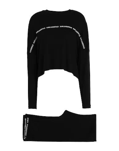 Black Jersey Sleepwear