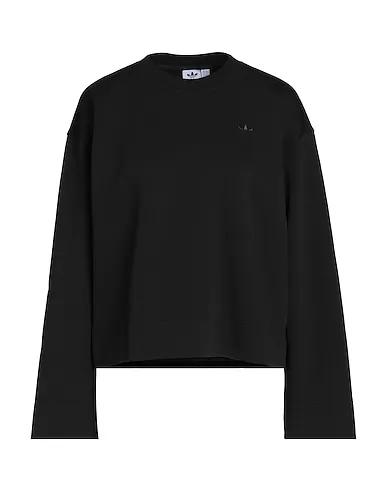 Black Jersey Sweatshirt ESS SHORT SWEAT
