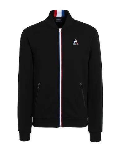 Black Jersey Sweatshirt TRI FZ Sweat N°1 