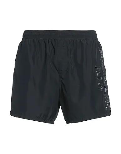Black Jersey Swim shorts