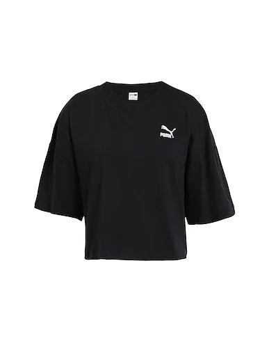 Black Jersey T-shirt CLASSICS Oversized Tee	