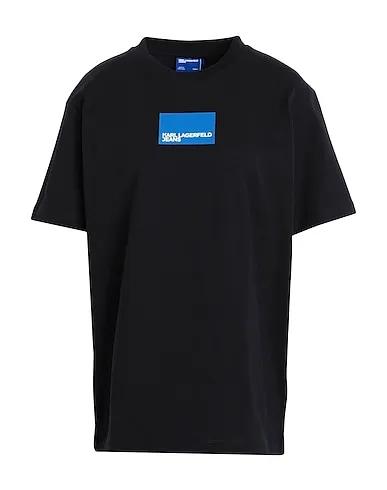 Black Jersey T-shirt KLJ REGULAR SSLV LOGO TEE

