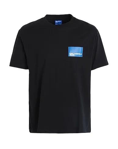 Black Jersey T-shirt KLJ REGULAR SSLV LOGO TEE
