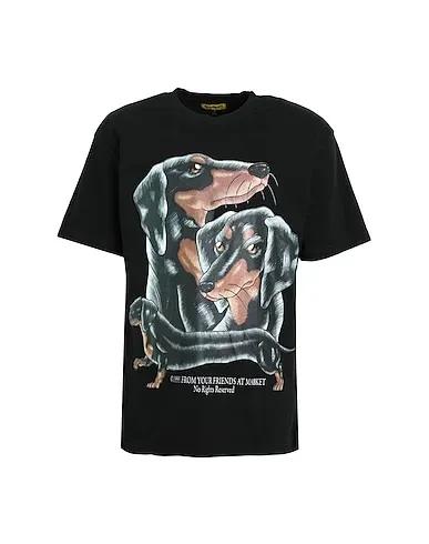 Black Jersey T-shirt LONG BOIS T-SHIRT