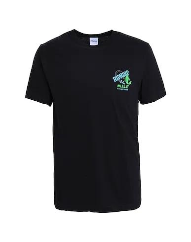 Black Jersey T-shirt MILF Tee

