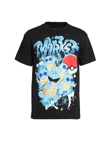 Black Jersey T-shirt POKEMON SQUIRTLE SQUAD T-SHIRT
