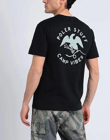 Black Jersey T-shirt Poler Brand Brand T-Shirt
