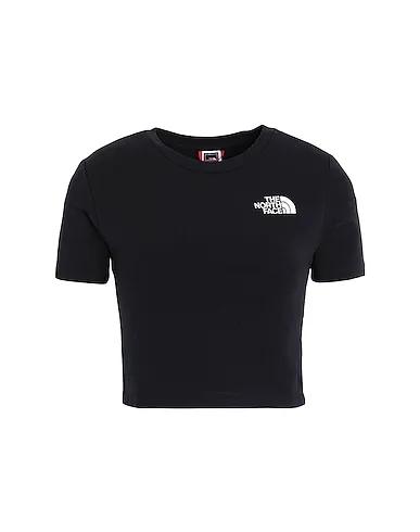 Black Jersey T-shirt W CROP S/S TEE

