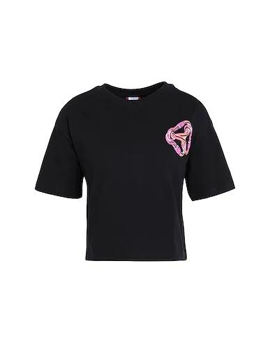 Black Jersey T-shirt W GRAPHIC T-SHIRT
