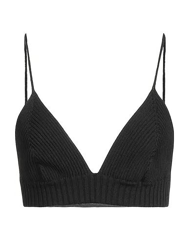 Black Knitted Bustier