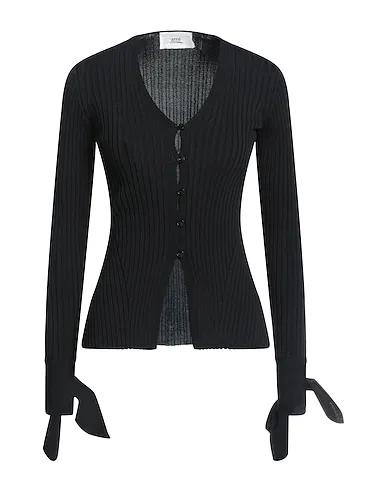 Black Knitted Cardigan