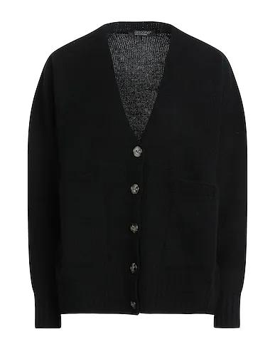 Black Knitted Cardigan