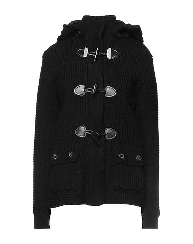 Black Knitted Coat