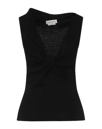 Black Knitted Evening top