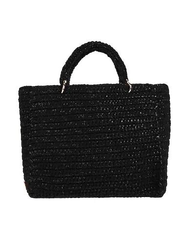 Black Knitted Handbag