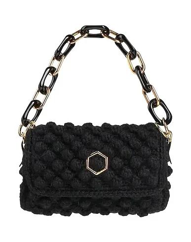 Black Knitted Handbag
