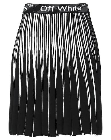 Black Knitted Mini skirt