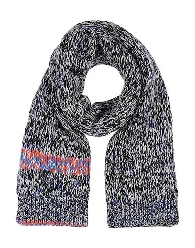 Black Knitted Scarves and foulards