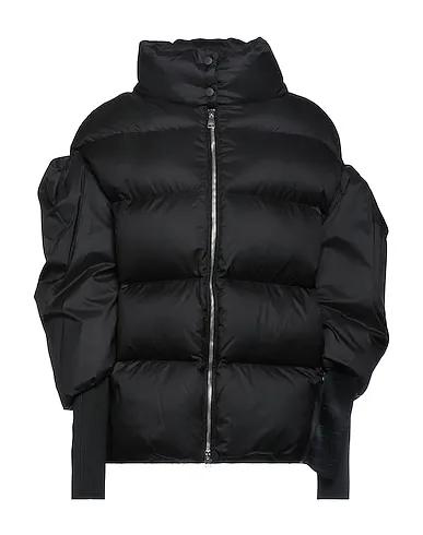 Black Knitted Shell  jacket