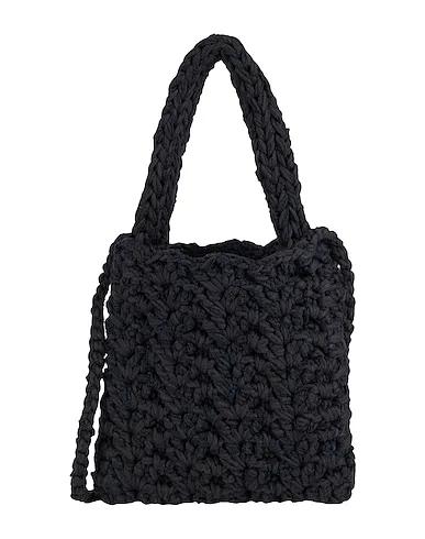 Black Knitted Shoulder bag
