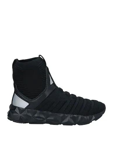 Black Knitted Sneakers