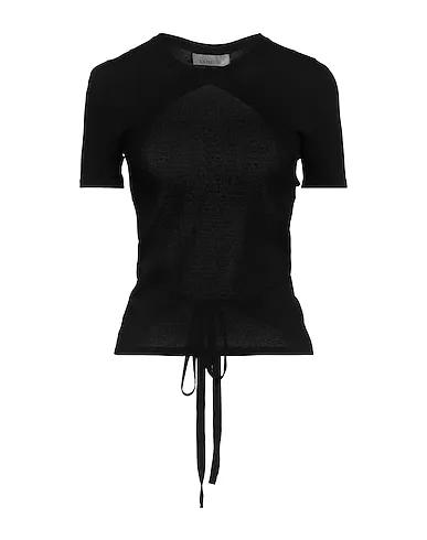 Black Knitted T-shirt