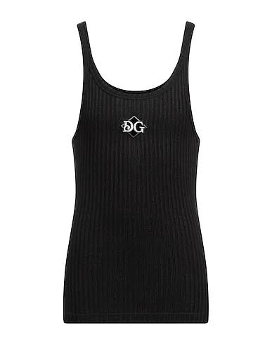 Black Knitted Tank top