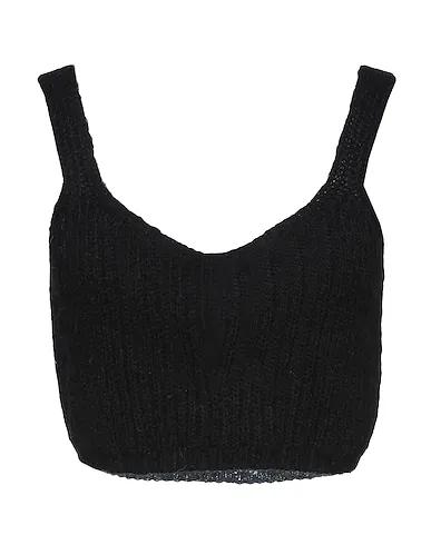 Black Knitted Top