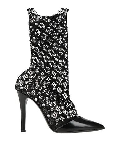 Black Lace Ankle boot