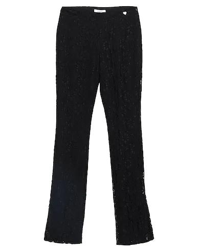 Black Lace Casual pants