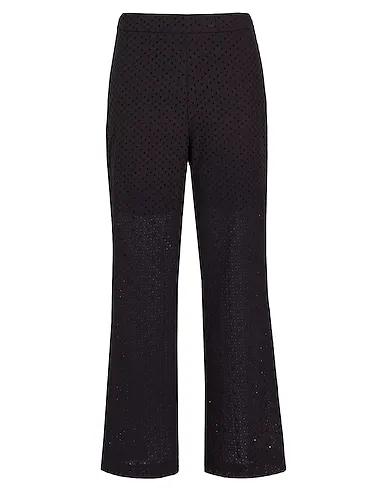 Black Lace Casual pants SAN GALLO COTTON PANTS
