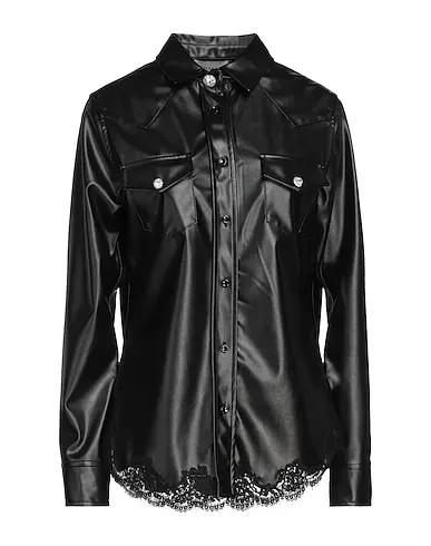 Black Lace Lace shirts & blouses