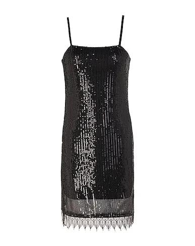 Black Lace Sequin dress