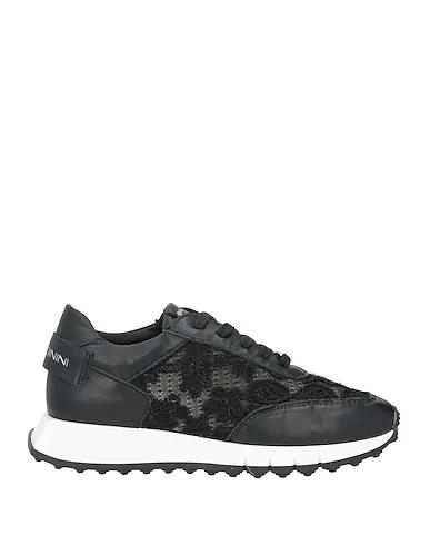 Black Lace Sneakers