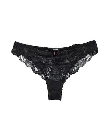 Black Lace Thongs LADIES KNITTED BRAZILIAN BRIEF
