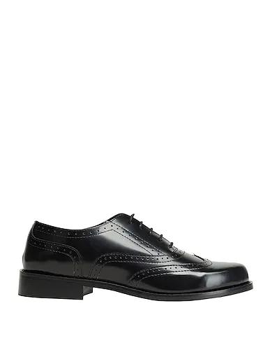 Black Laced shoes POLISH LEATHER BROGUE

