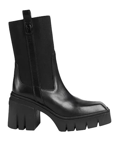 Black Leather Ankle boot FURLA IMPACT CHELSEA MID BOOT 
