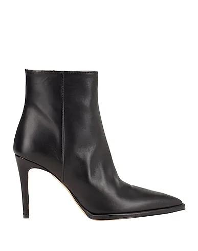 Black Leather Ankle boot LEATHER ANKLE BOOTS
