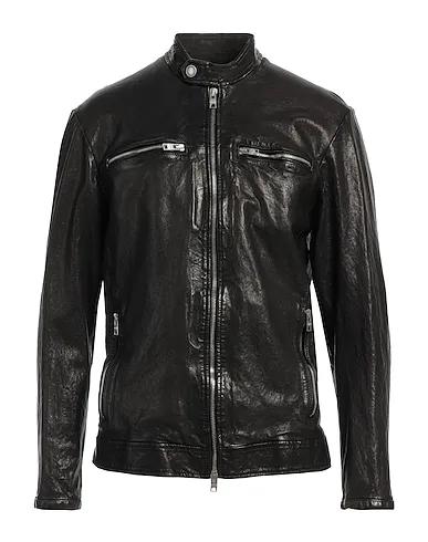 Black Leather Biker jacket