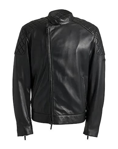Black Leather Biker jacket